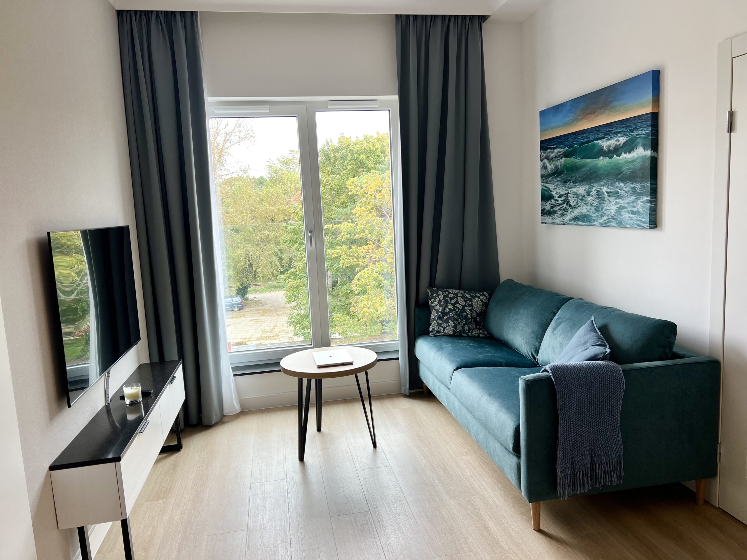Apartament Indigo – komfortowe wnętrza